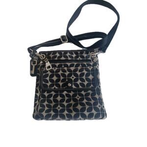 Fossil Crossbody Bag. Black And Brown.